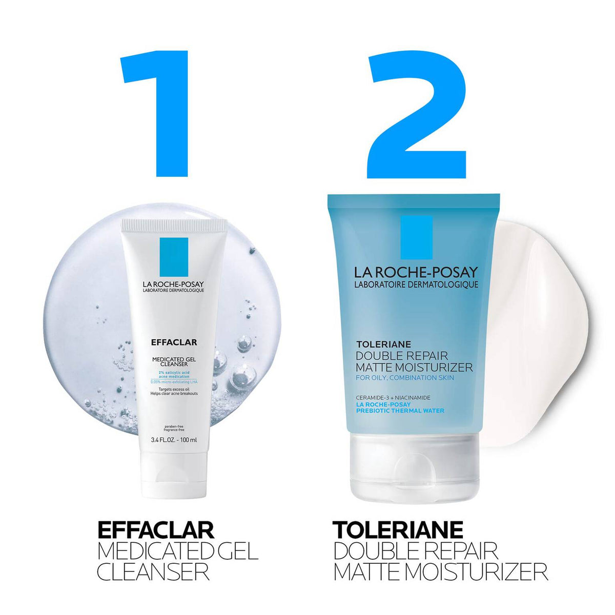 effaclar-medicated-acne-cleanser-and-toleriane-double-repair-matte-moisutrizer-travel-set-l5 AmazonSet-EffaclarMedCleanser100ml-TolerianeMatteMoisturizer_routine.jpg